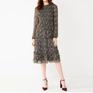 Draper James RSVP 2X smocked front dress NWT